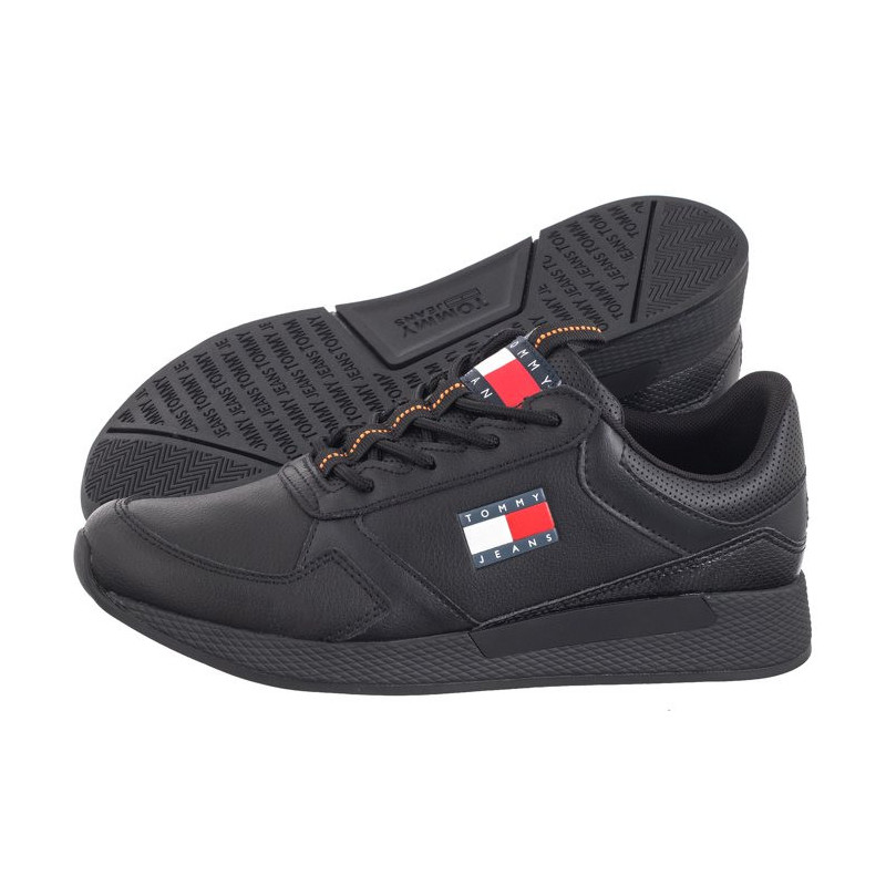 Tommy Hilfiger Tommy Jeans Flexi Runner Black EM0EM01409 BDS (TH1055-a) spordijalatsid