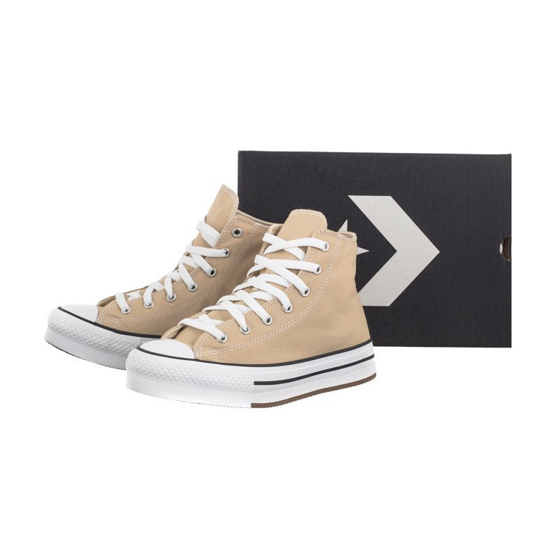 Converse CTAS Eva Lift Hi Nutty Granola/White/Black A06344C (CO660-a) kingad