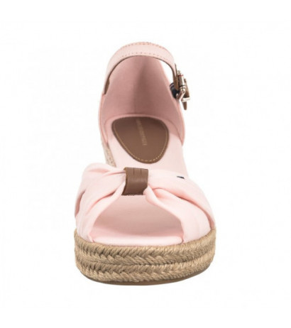 Tommy Hilfiger Basic Open Toe Mid Wedge Whimsy Pink FW0FW04785 TJQ (TH1078-b) kingad