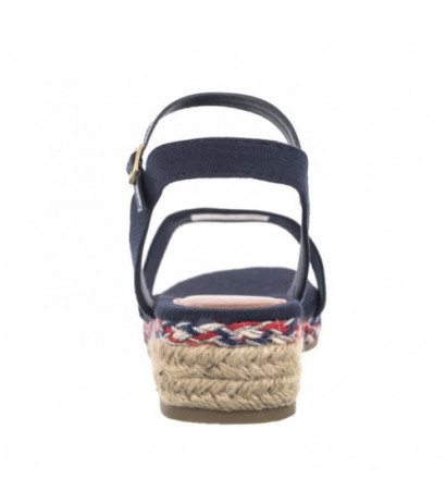 Tommy Hilfiger Rope Wedge Sandal T3A7-33283-1703 800 Blue (TH1077-a) kingad