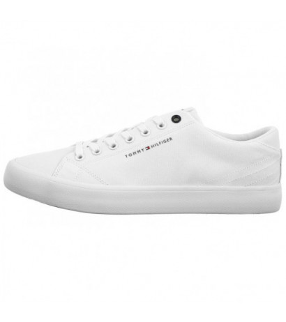 Tommy Hilfiger TH Hi Vulc Low Canvas White FM0FM04882 YBS (TH1079-a) tossud