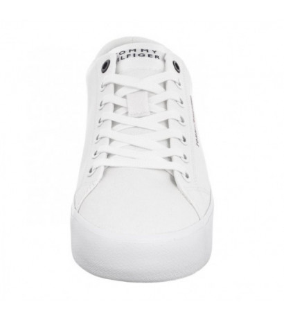 Tommy Hilfiger TH Hi Vulc Low Canvas White FM0FM04882 YBS (TH1079-a) tossud