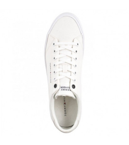 Tommy Hilfiger TH Hi Vulc Low Canvas White FM0FM04882 YBS (TH1079-a) tossud