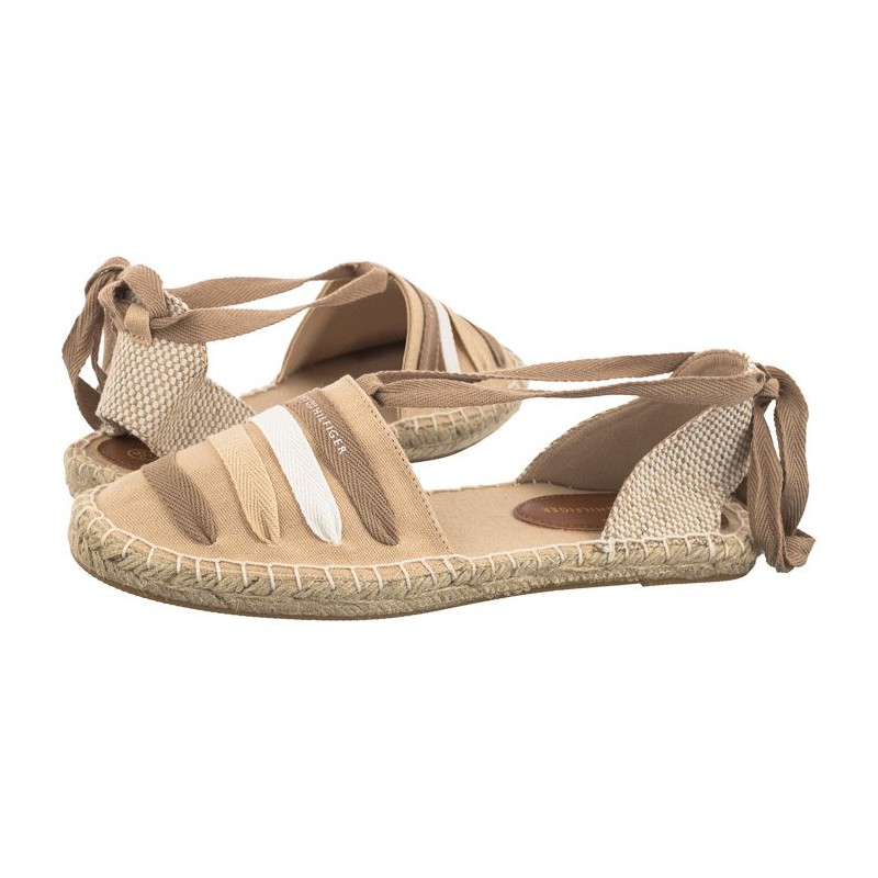 Tommy Hilfiger Flat Espadrille T3A7-33280-0890 500 Beige (TH1076-a) kingad