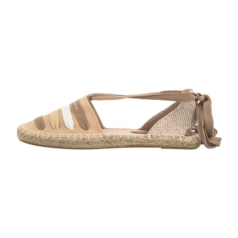 Tommy Hilfiger Flat Espadrille T3A7-33280-0890 500 Beige (TH1076-a) kingad