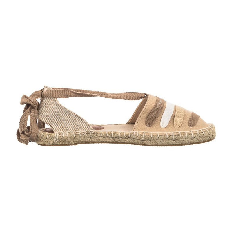 Tommy Hilfiger Flat Espadrille T3A7-33280-0890 500 Beige (TH1076-a) kingad