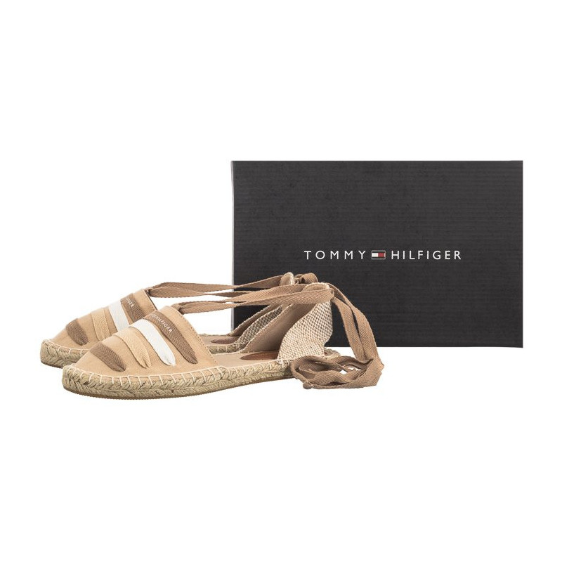 Tommy Hilfiger Flat Espadrille T3A7-33280-0890 500 Beige (TH1076-a) kingad