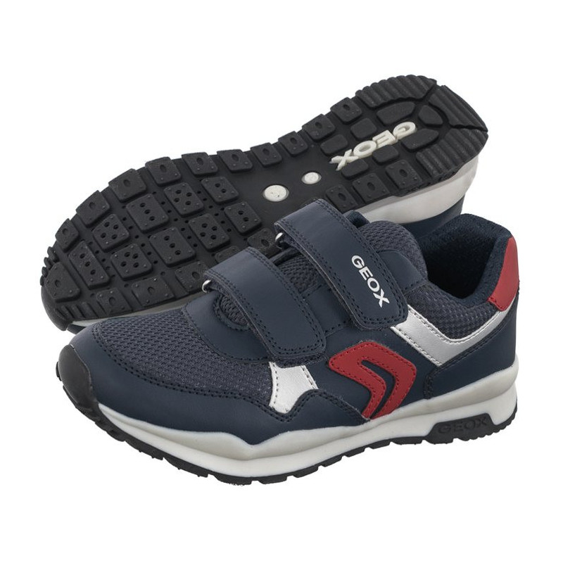 Geox J Pavel B Navy/Red J4515B OBC14 C0735 (GE159-a) spordijalatsid