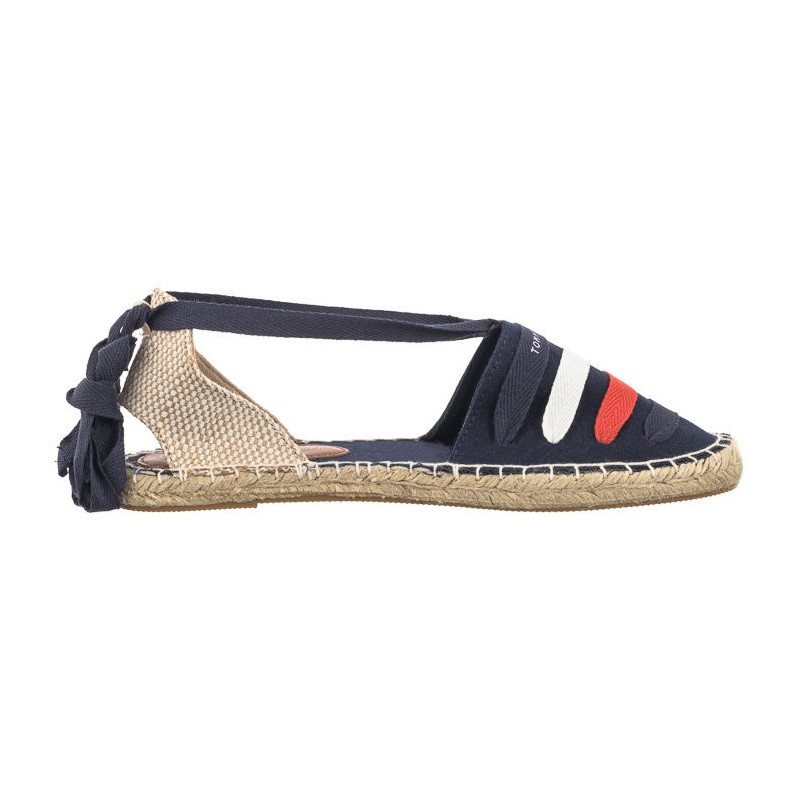 Tommy Hilfiger Flat Espadrille T3A7-33280-0890 800 Blue (TH1076-b) kingad