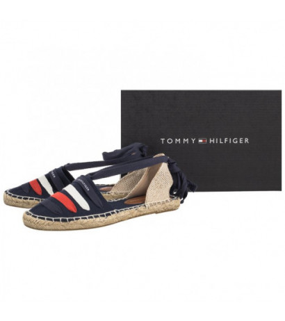 Tommy Hilfiger Flat Espadrille T3A7-33280-0890 800 Blue (TH1076-b) kingad