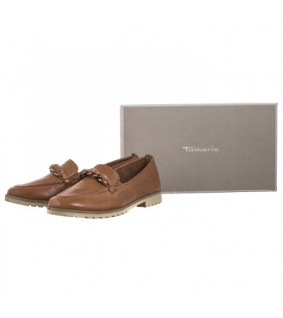 Tamaris Brązowe 1-24200-42 348 Cognac Leather (TM432-c) kingad