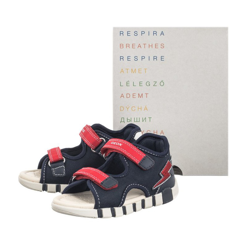 Geox B Sandal Iupidoo A Navy/Red B455PA 01454 C0735 (GE161-a) sandaalid