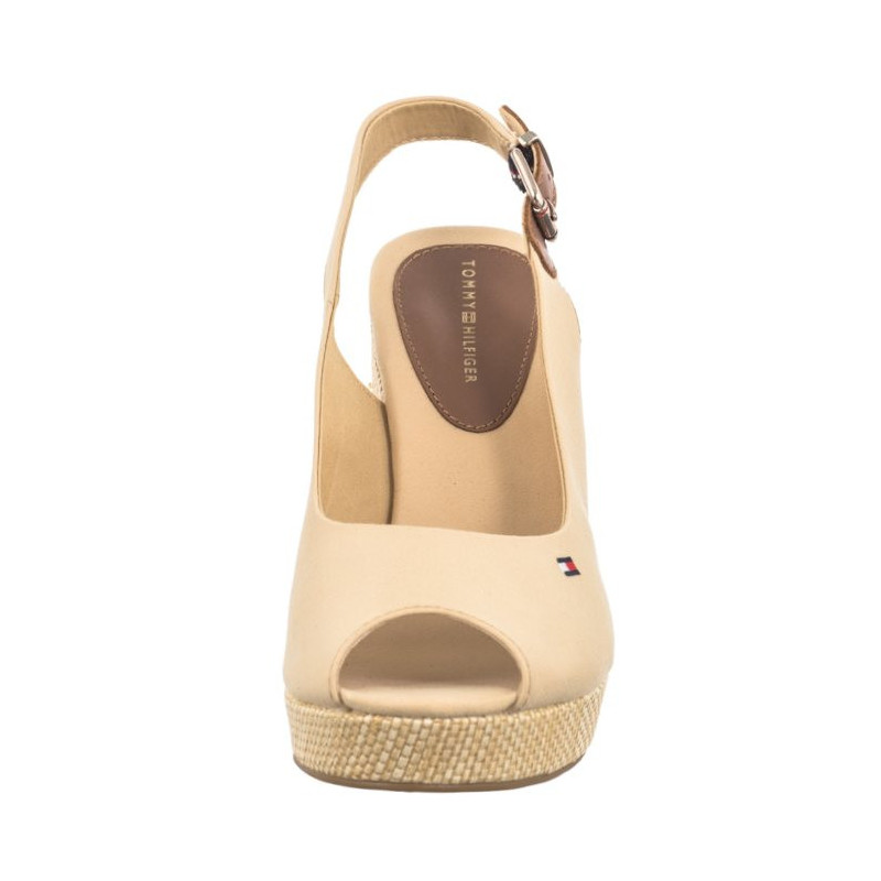 Tommy Hilfiger Iconic Elena Sling Back Wedge FW0FW04789 ACR Harvest Wheat (TH126-e) kingad