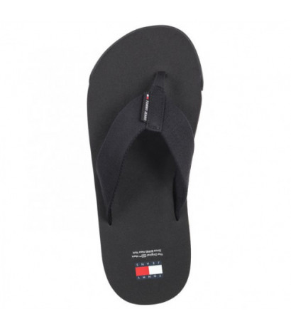 Tommy Hilfiger Tjm Elevated Flip Flop Black EM0EM01393 BDS (TH1083-a) kingad