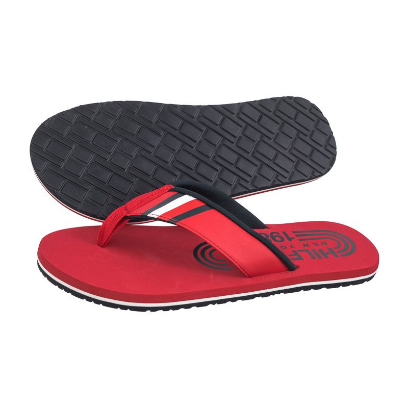 Tommy Hilfiger Hilfiger Rwb Padded Beach Sandal Primary Red FM0FM05137 XLG (TH1082-b) kingad