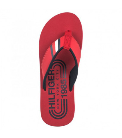 Tommy Hilfiger Hilfiger Rwb Padded Beach Sandal Primary Red FM0FM05137 XLG (TH1082-b) kingad