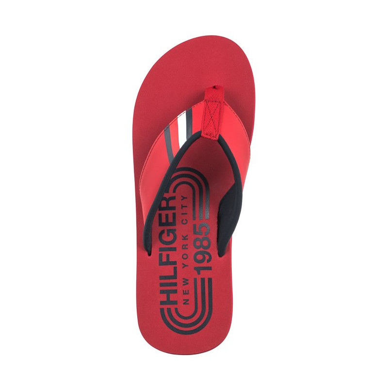 Tommy Hilfiger Hilfiger Rwb Padded Beach Sandal Primary Red FM0FM05137 XLG (TH1082-b) kingad