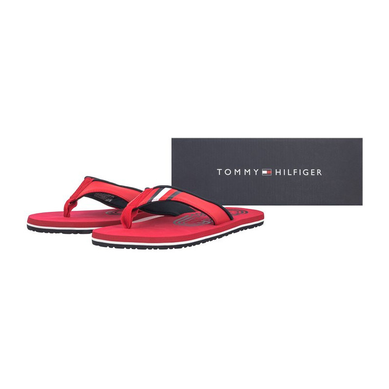 Tommy Hilfiger Hilfiger Rwb Padded Beach Sandal Primary Red FM0FM05137 XLG (TH1082-b) kingad