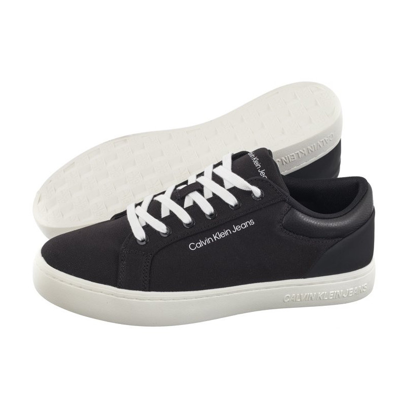 Calvin Klein Classic Cupsole Low Lth In Dc Black/Bright White YM0YM00976 0GM (CK495-a) spordijalatsid