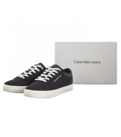 Calvin Klein Classic Cupsole Low Lth In Dc Black/Bright White YM0YM00976 0GM (CK495-a) spordijalatsid