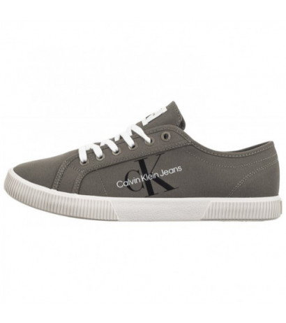 Calvin Klein Ess Vulcanized Low Laceup CS ML Dusty Olive/Bright White YM0YM00306 0IH (CK497-b) tossud