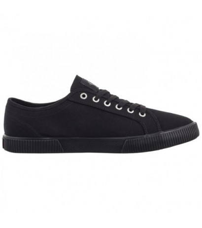 Calvin Klein Ess Vulcanized Low Laceup CS ML Triple Black YM0YM00306 0GL (CK497-a) tossud