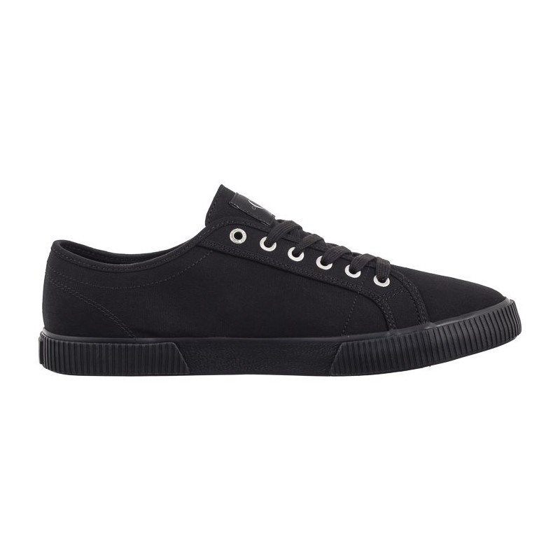 Calvin Klein Ess Vulcanized Low Laceup CS ML Triple Black YM0YM00306 0GL (CK497-a) tossud