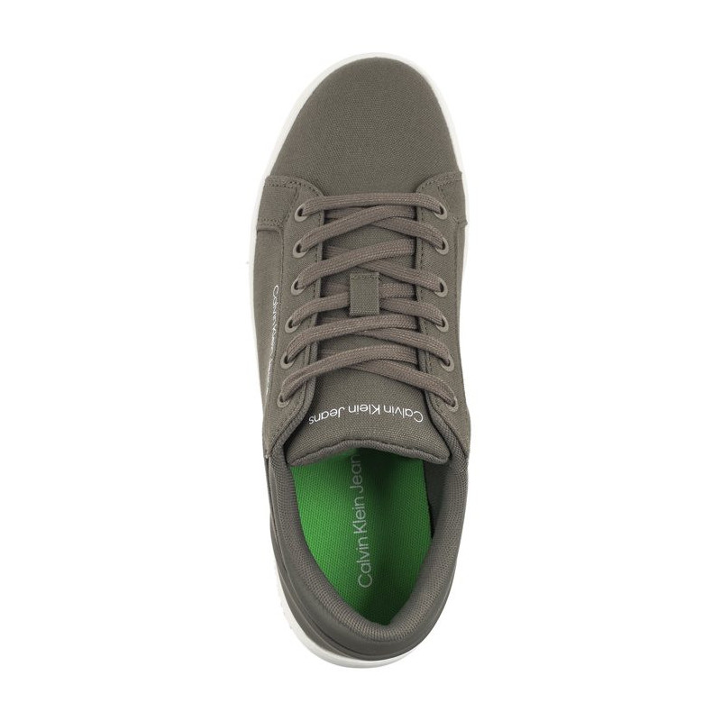 Calvin Klein Classic Cupsole Low Lth In Dc Dusty Olive/Bright White YM0YM00976 0IH (CK495-b) spordijalatsid