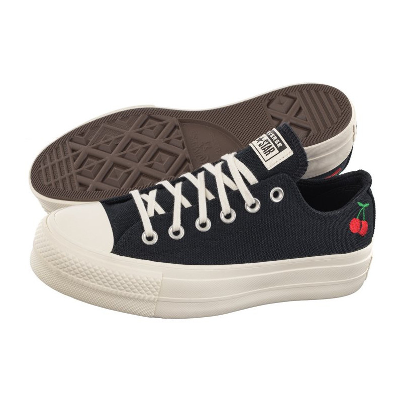 Converse CTAS Lift Ox Blach/Egret/Red A08862C (CO663-a) kingad