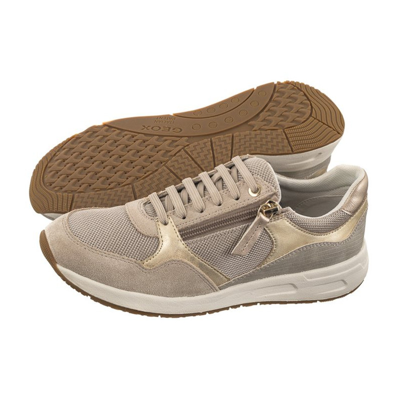 Geox D Bulmya B Lt Taupe D36NQB 01122 C6738 (GE170-a) spordijalatsid