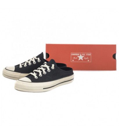 Converse Chuck 70 Mule Slip Black/Black/Egret 172591C (CO669-a) kingad