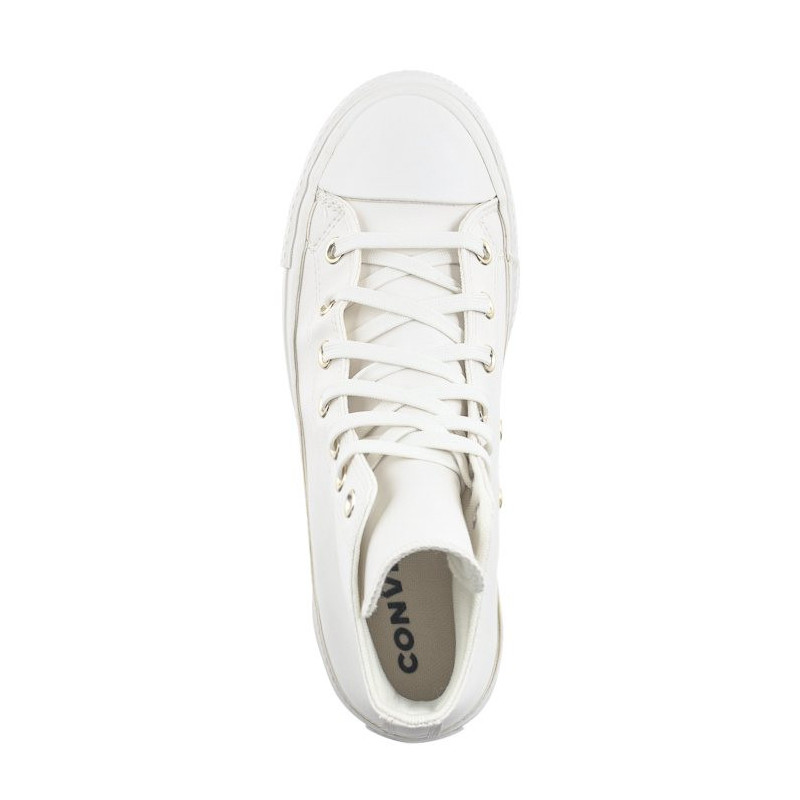 Converse CTAS Lift Hi Vintage White/Egret/Gold A03719C (CO664-a) kingad