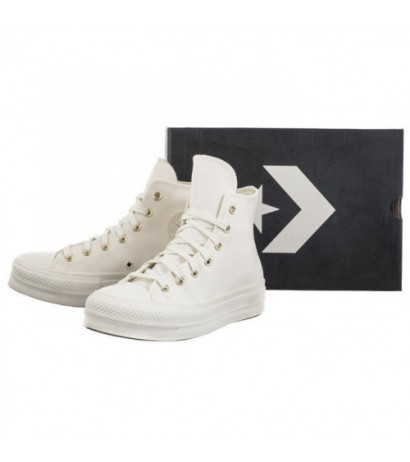 Converse CTAS Lift Hi Vintage White/Egret/Gold A03719C (CO664-a) kingad