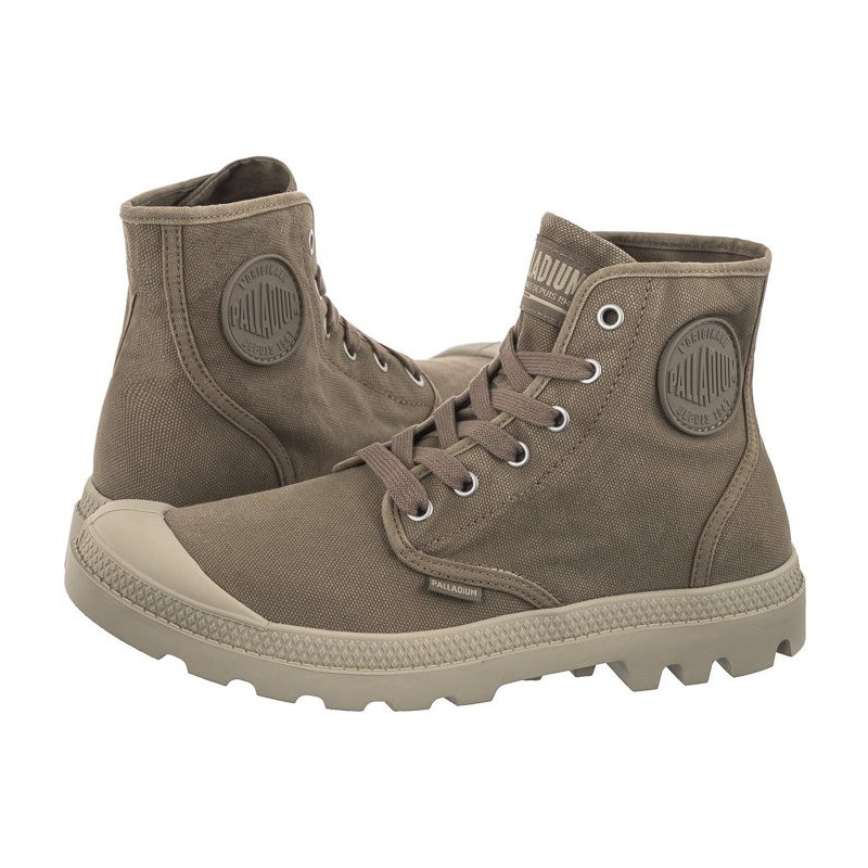 Palladium Pampa Hi Dusky Green/Safari 02352-362-M (PA23-p) kingad