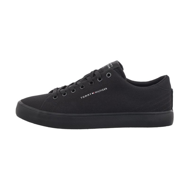 Tommy Hilfiger TH Hi Vulc Low Canvas Black FM0FM04882 BDS (TH1079-b) tossud