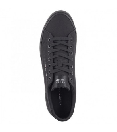 Tommy Hilfiger TH Hi Vulc Low Canvas Black FM0FM04882 BDS (TH1079-b) tossud