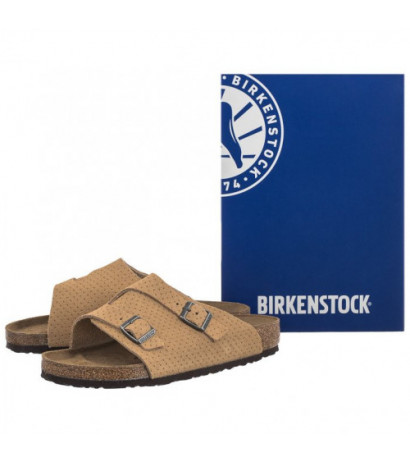 Birkenstock Zurich Emboss Dots New Beige 1027036 (BK254-a) sussid