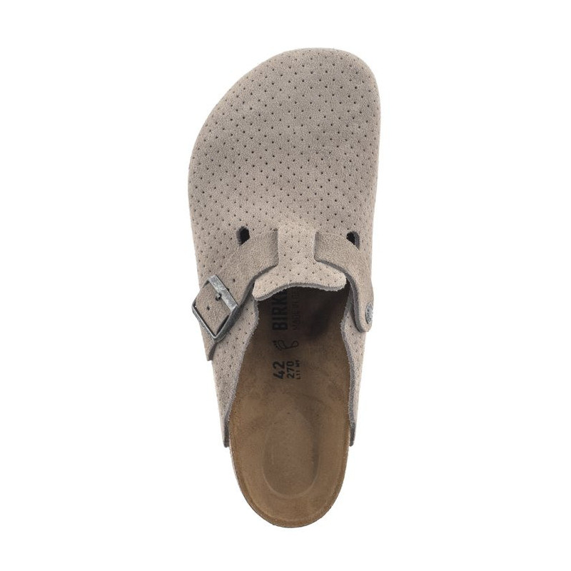 Birkenstock Boston Bs Emboss Dots Stone Coin 1027040 (BK255-a) sussid