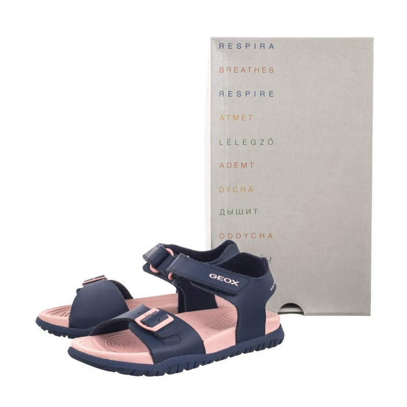 Geox J Sandal Fusbetto G. A Navy/Pink J35HMA 000BC C0694 (GE172-c) sandaalid