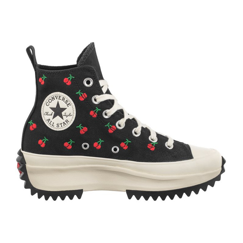 Converse Run Star Hike Hi Black/Egret/Red A08113C (CO677-a) kingad