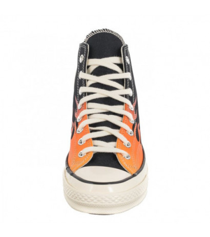 Converse Chuck 70 Hi Black/Enamel Red/Bold Mandarin 165024C (CO678-a) kingad