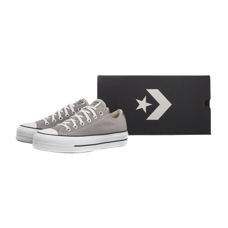 Converse CTAS Lift Ox Totally Neutral/White/Black A07573C (CO606-c) kingad