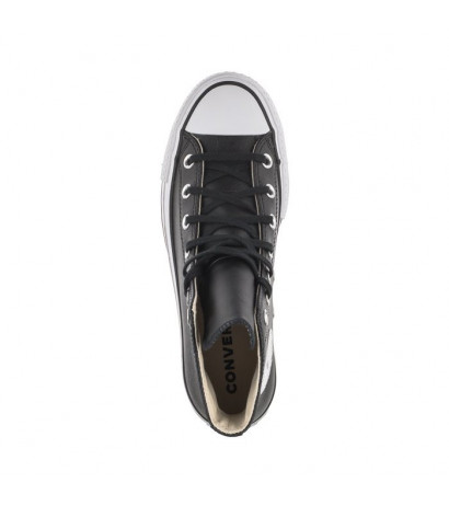 Converse CT All Star Lift Clean Hi Black/Black/White 561675C (CO446-a) kingad