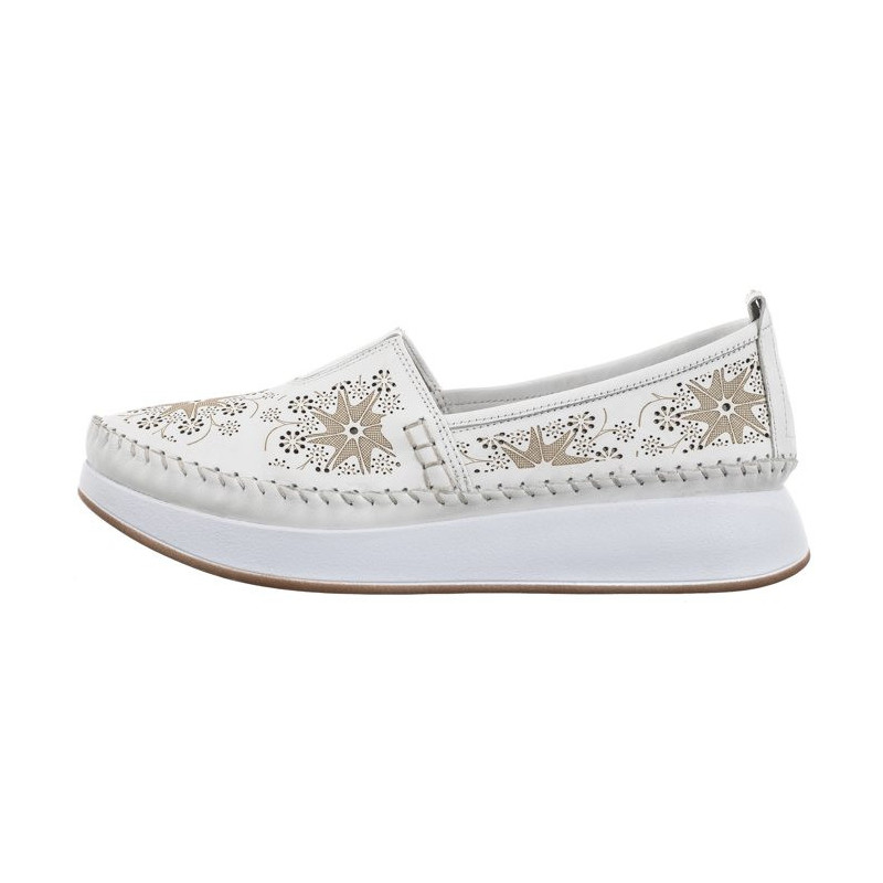 Venezia Białe Ażurowe 268149 White (VE709-b) kingad