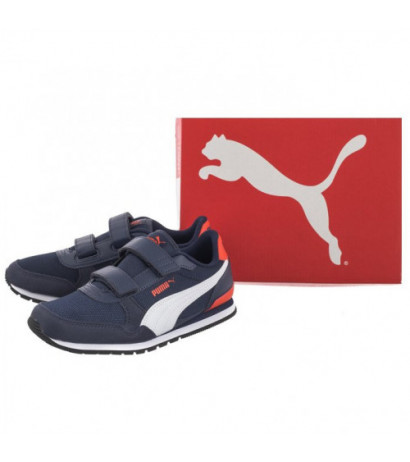 Puma ST Runner v3 Mesh V PS Peacot-White-Puma Red 385511-09 (PU567-c) spordijalatsid