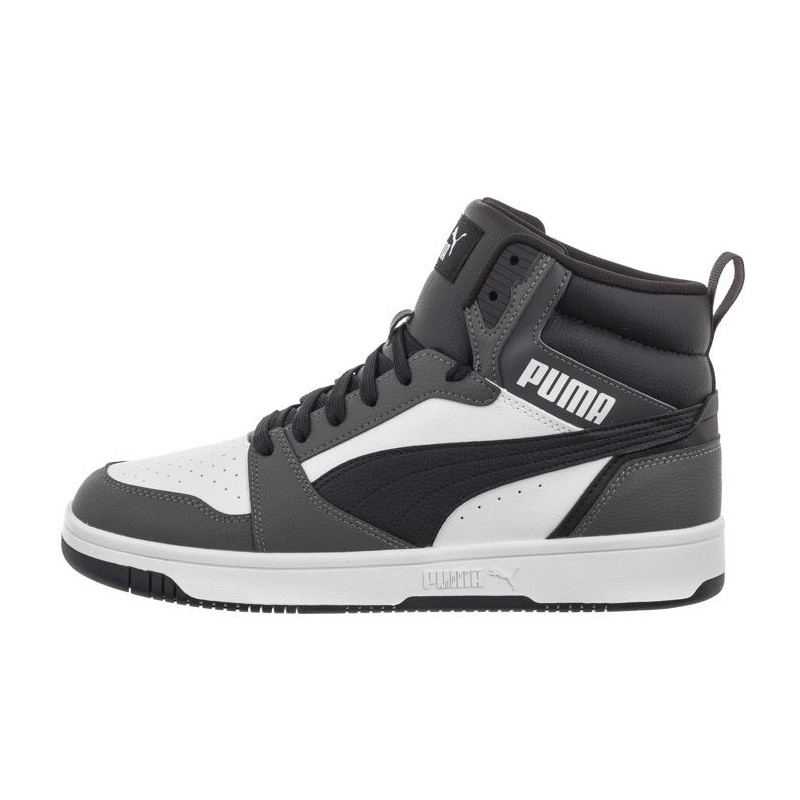 Puma Rebound v6 Puma White-Puma Black-Grey 392326-03 (PU587-a) spordijalatsid