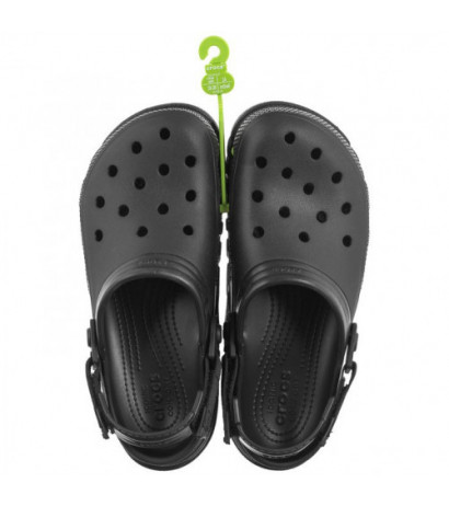 Crocs Duet Max II Clog Black 208776-001 (CR331-a) Naiste kingad/klappide klapid