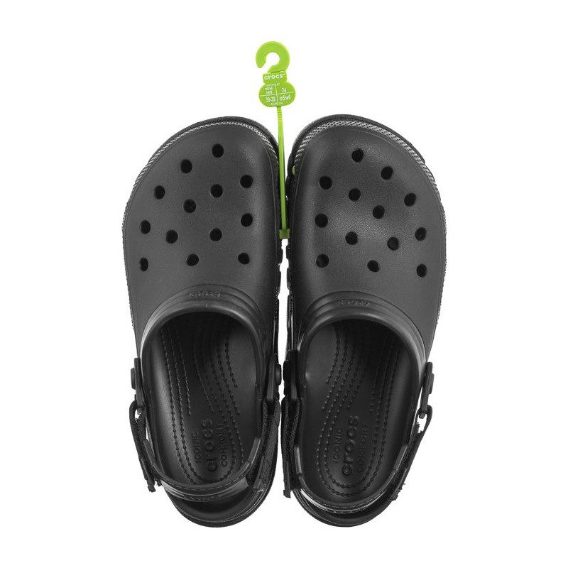 Crocs Duet Max II Clog Black 208776-001 (CR331-a) Naiste kingad/klappide klapid