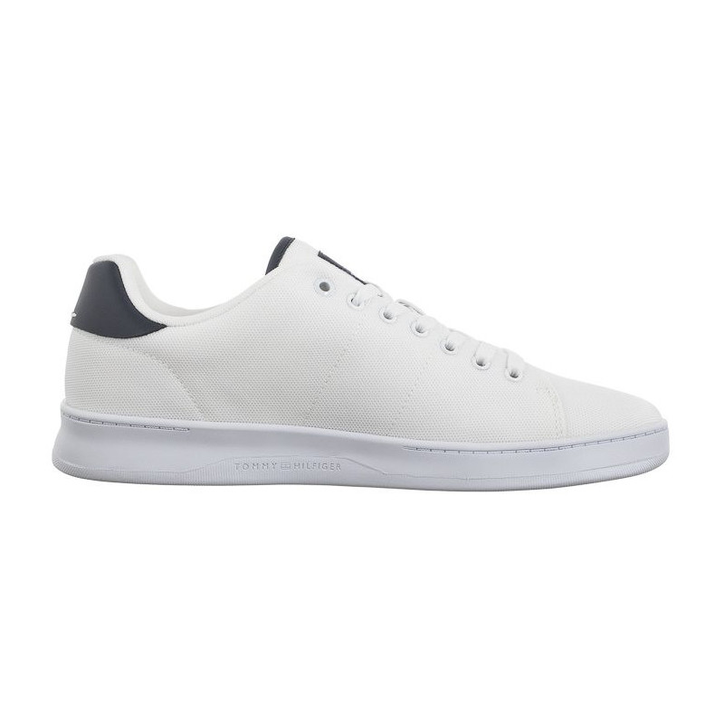 Tommy Hilfiger Court Cupsole Pique Textile White FM0FM04967 YBS (TH1096-a) spordijalatsid