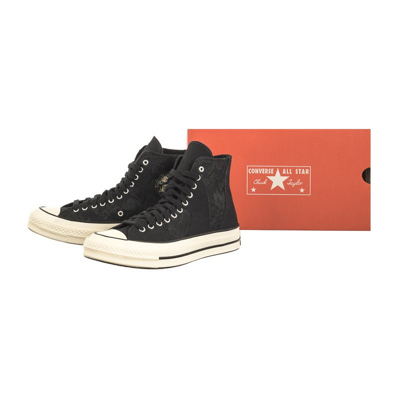 Converse Chuck 70 Hi Black/Egret/Black A07998C (CO681-a) kingad